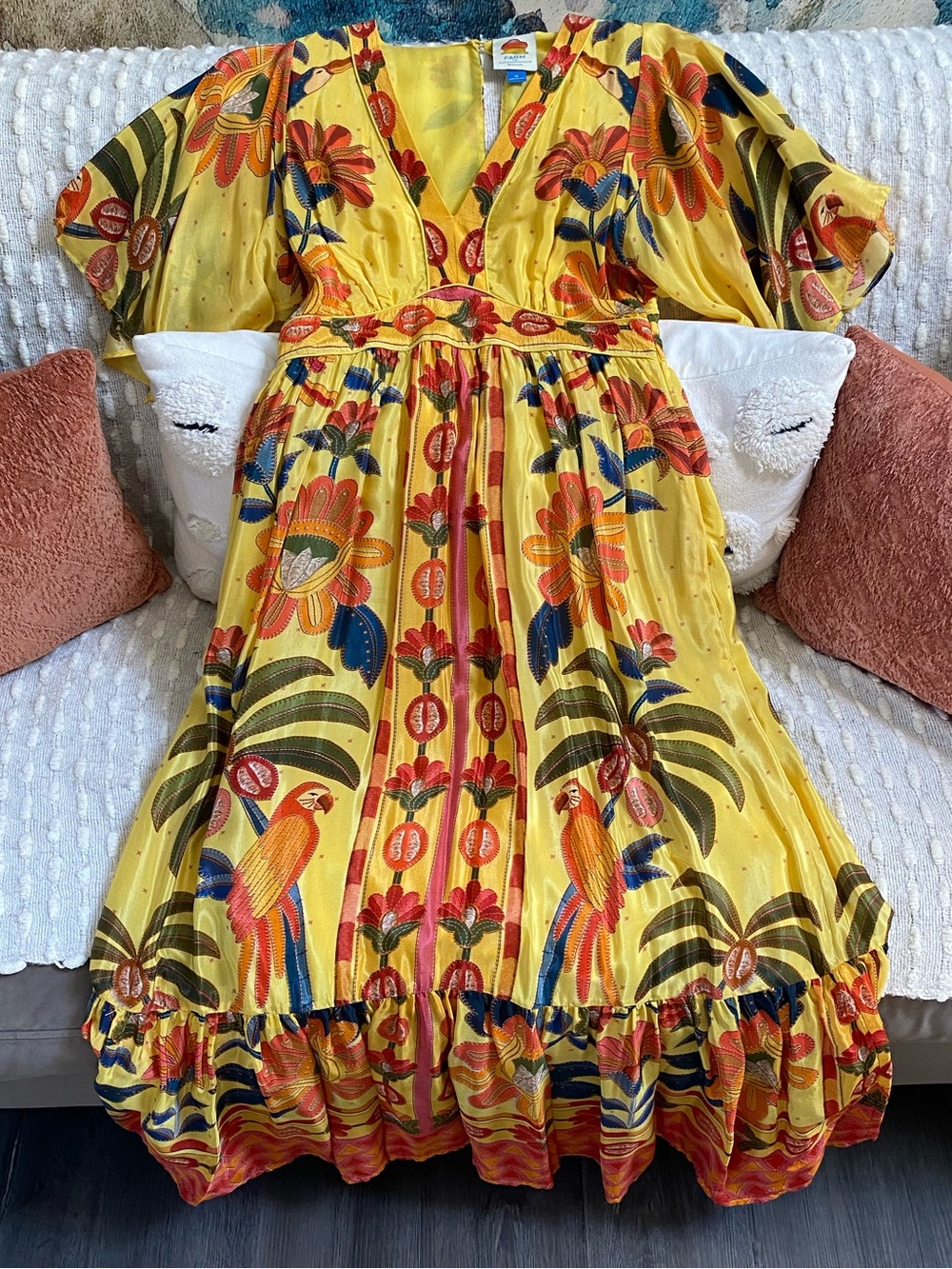 {Farm Rio x Anthropologie} V Neck Dress - Picture 6 of 14